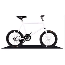Городской рекреационный велосипед высокоуглеродистая стальная рама 20 дюймов Пружинная Вилка низкая передача без демпфирования