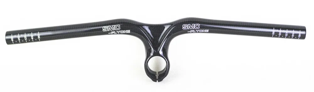 SMC-FLYONE New Carbon Handlebar Integrated with Stem 60mm For Push Kid's Bike 120g Lightweight Balance Bike kokua/puky