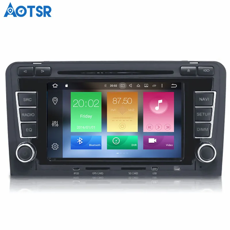 Perfect Aotsr Android 8.1 GPS navigation Car DVD Player For Audi A3 S3 2003-2012 multimedia 2 din radio recorder 4GB+32GB 2GB+16GB 3 Perfect Aotsr Android 8.1 GPS navigation Car DVD Player For Audi A3 S3 2003-2012 multimedia 2 din radio recorder 4GB+32GB 2GB+16GB 3
