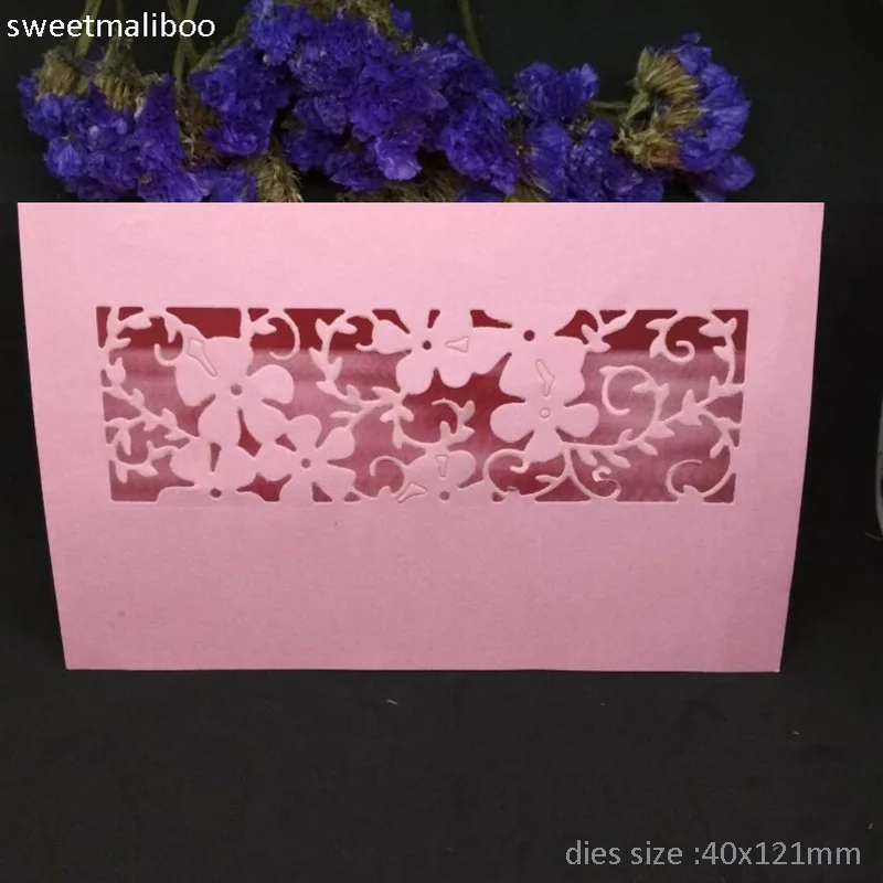 SM-0377 Flower frame metal cutting dies 4