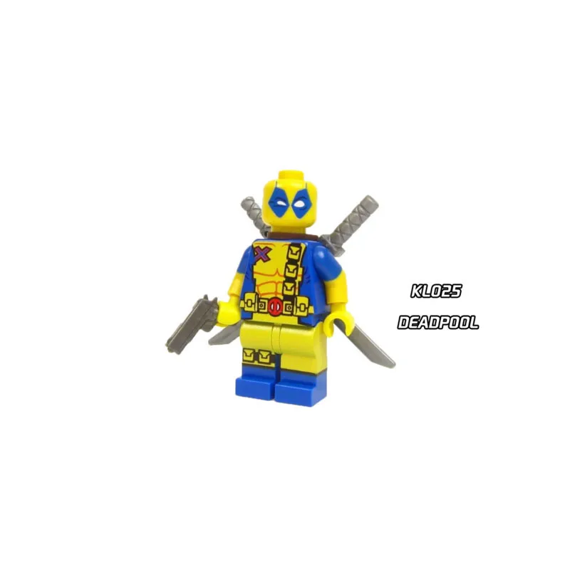 

Single Sale Super Heroes Star Wars Deadpooles 025 Model Mini Building Blocks Figure Brick Toy kid gift Compatible Legoed Ninjaed