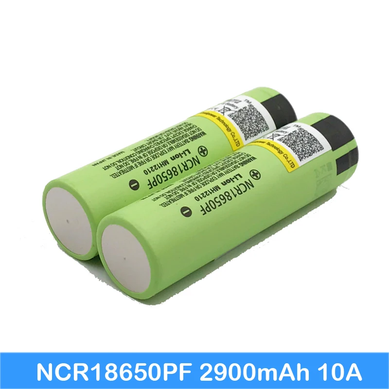 Аккумулятор 18650 ncr18650pf 2900 мАч литиевая аккумуляторная батарея для электронного