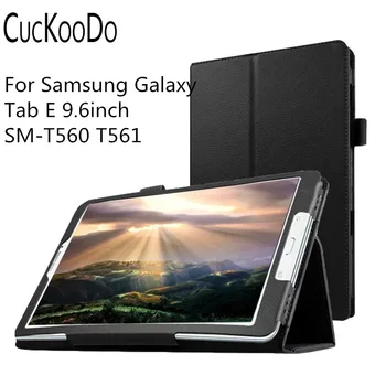 

CucKooDo For Samsung Galaxy Tab E 9.6 inch , Slim Folding Cover Case For Samsung Galaxy Tab E 9.6'' SM-T560 T561 Tablet