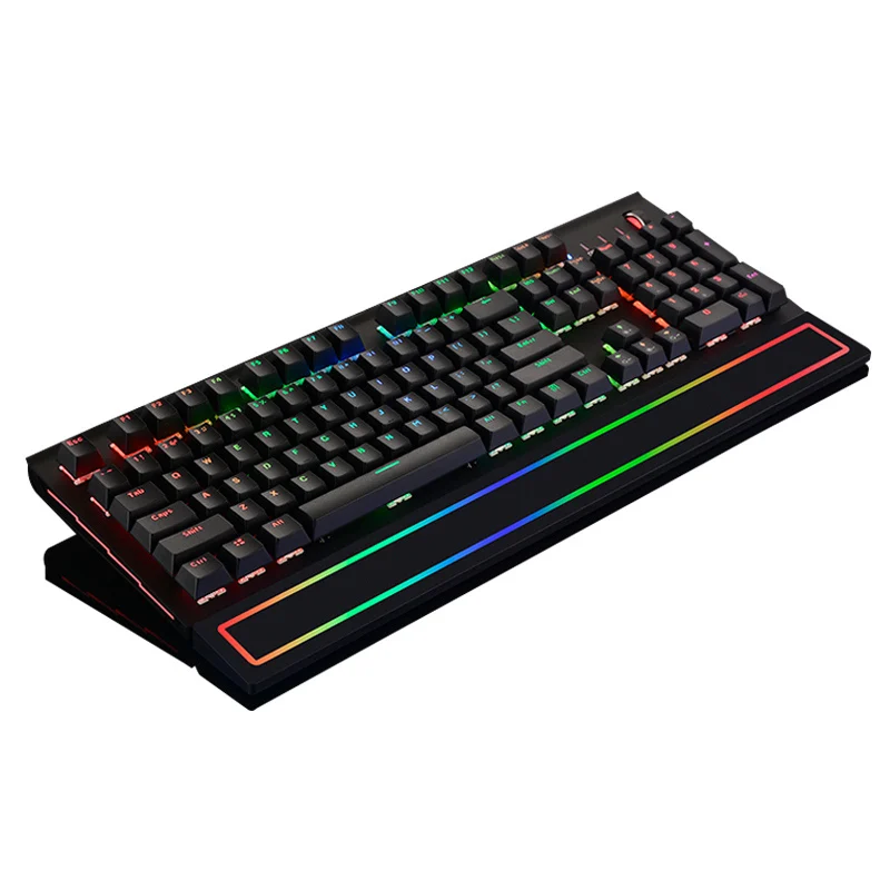 

104 Key USB Wired Gaming Keyboard Backlit Full Size Slim Mechanical Keyboard Black Switch Blue Switch Red Switch Brown Switch