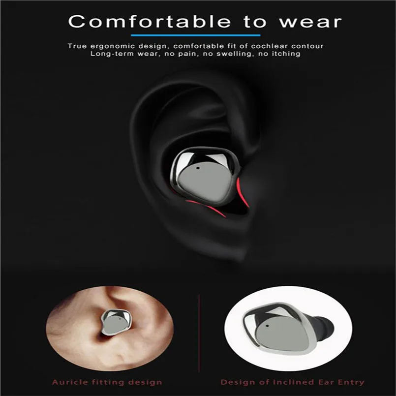 X26 TWS Bluetooth 5.0 Earphone True Wireless Earbuds Smart Waterproof Stereo Hifi Earphone With Charging Case 40MAY1313
