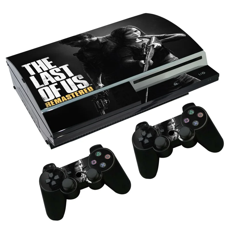 Последние из нас виниловые наклейки для sony PS3 жирная консоль скины для PS Playstation 3 контроллер наклейки водонепроницаемый чехол#2139