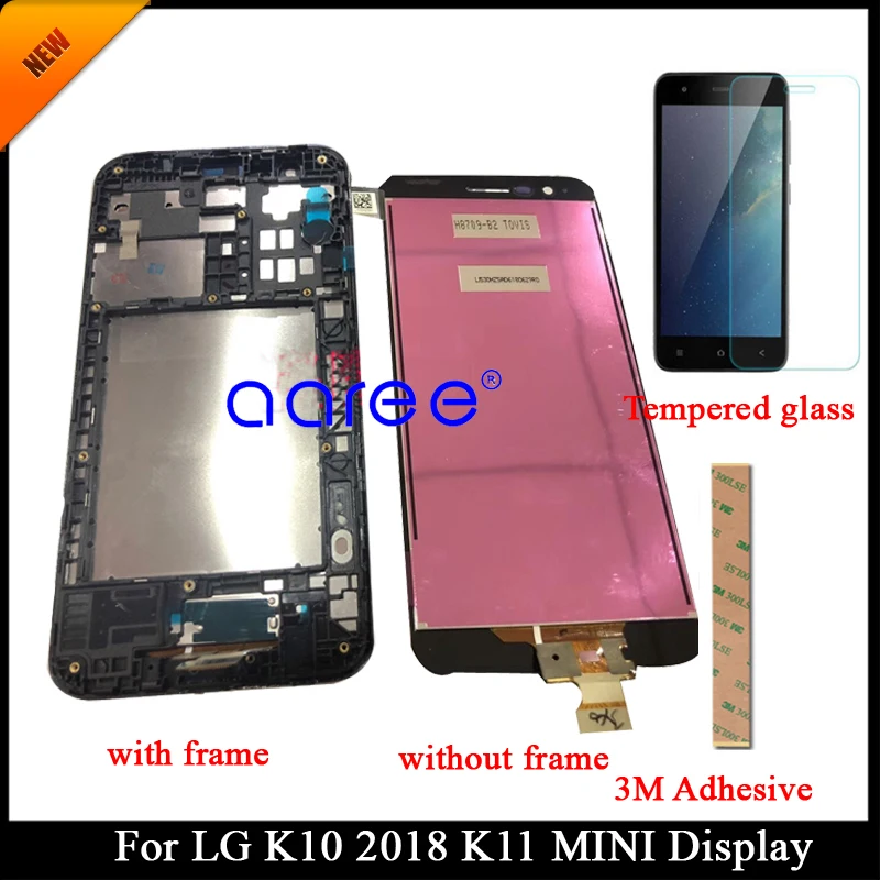 Протестированный класс AAA ЖК дисплей для LG K10 2018 K11 LCD экран сенсорный дигитайзер