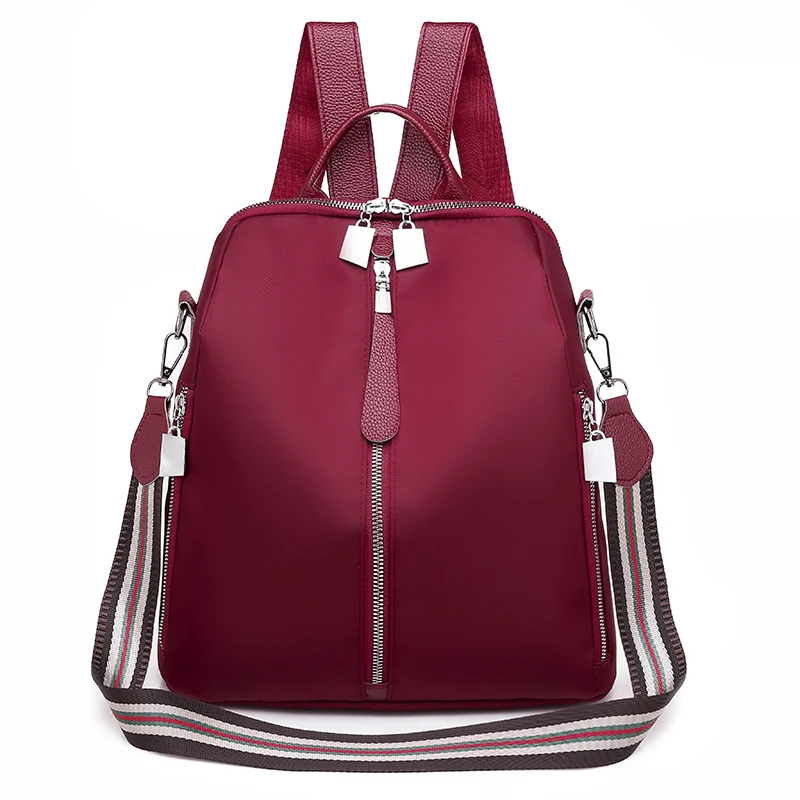 

New Designer Fashion Ladies Backpack Oxford Soft Touch Versatile Ladies Shoulder Bag Ladies Rucksack Travel Shopping Backpack