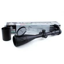 Tactical Leapers UTG 4-16X50 AOL 1 inch Hunting Riflescope Full Size Optical Sight Mil Dot Locking Resetting Rifle Scope