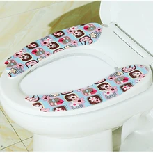 Мягкий удобный искусственный волоконный моющийся чехол для унитаза для ванной комнаты материал для ободка унитаза