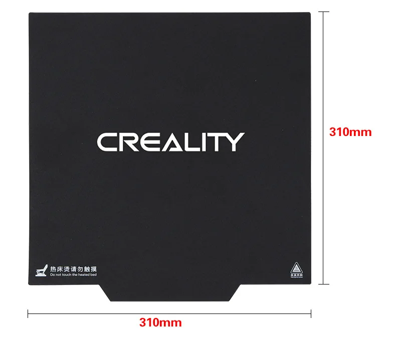 Creality 3D принтеры 235X235/310x310 мм ender 3 CR-10 CR-10S Магнитная Тепловая наклейка для платформы Встроенная поверхность Cmagnet части пластины