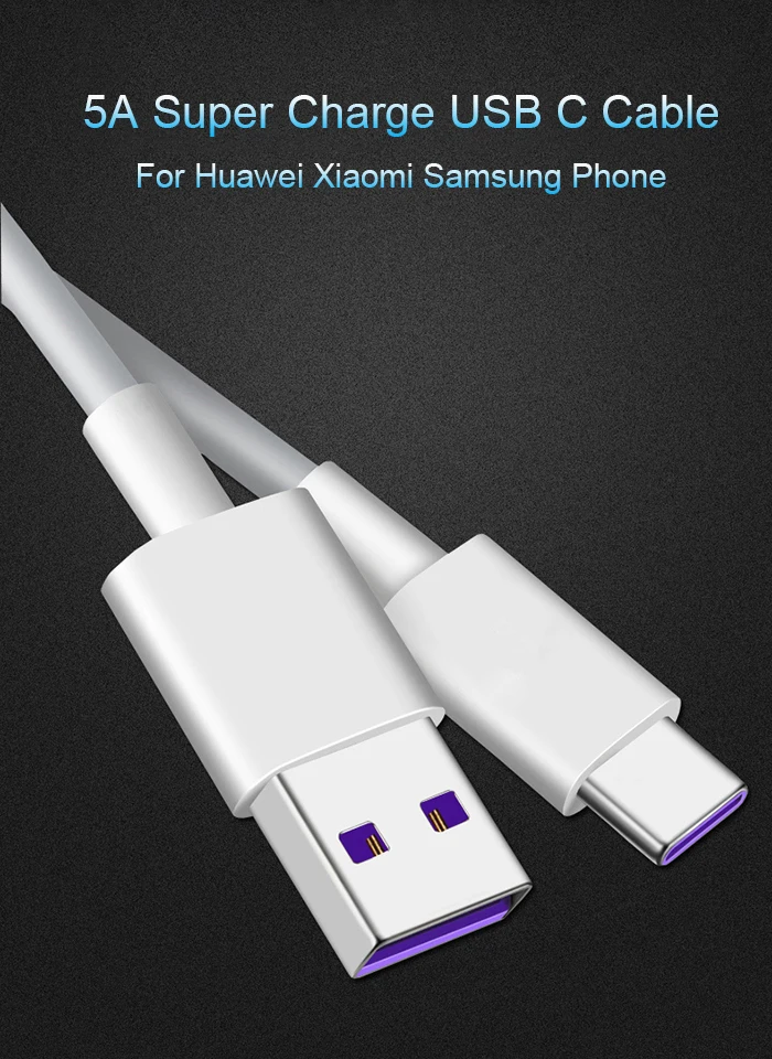 Musyue 5A usb type-C кабель для huawei P20 Lite P30 Pro P10 Plus USB C кабель Supercharge кабель для huawei mate 30 20 10 P10 Lite