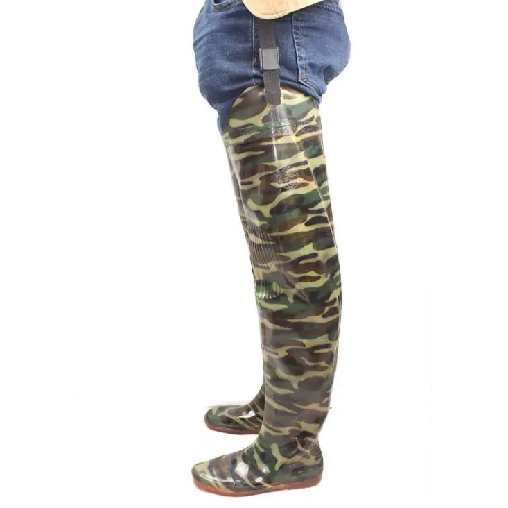 Pesca Botas Prova the 1 De Não Wellies deslizamento À Sapatos Rouroliu Over Blue camouflage Rt320 80cm Chuva Do Homens Segurança Inverno Grosso D' knee camouflage camouflage Pvc Água Trabalho 2 camouflage Outono 70cm Uw8Aat