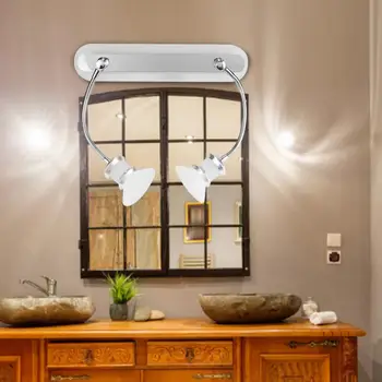 

AC180-260V 20W 2LED Mirror Lights High Bright Makeup Lamp Bulb For Party Bar Wedding