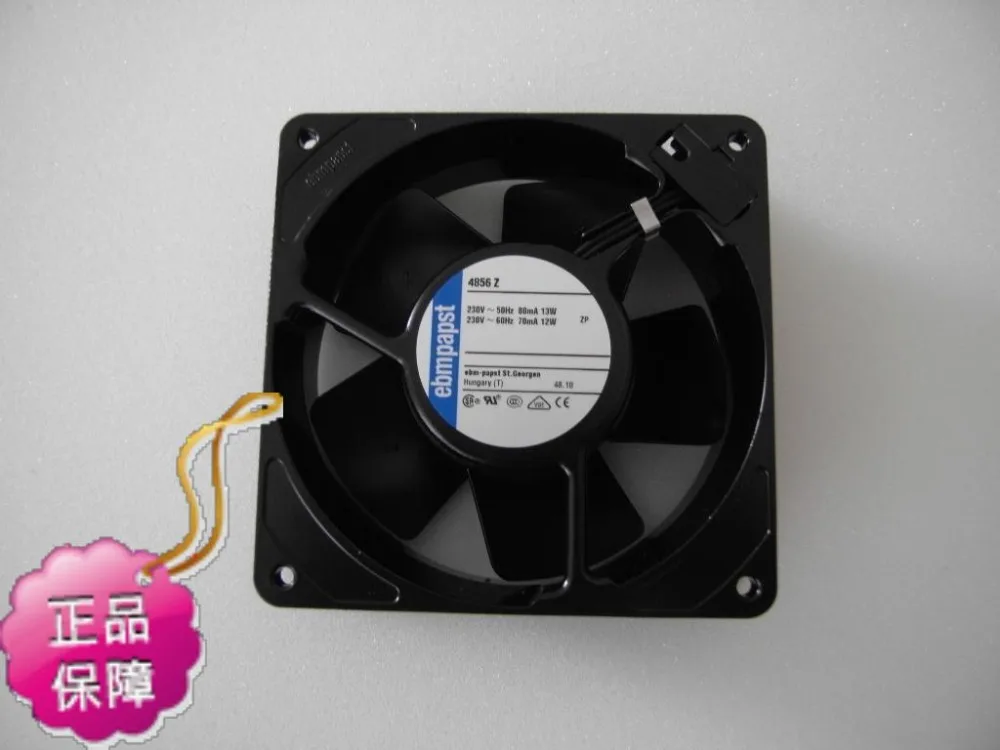 Бесплатная доставка Новый оригинальный ebmpapst 4856Z 12038 мм AC 230 В 13 Вт 120*120*38 вентилятор