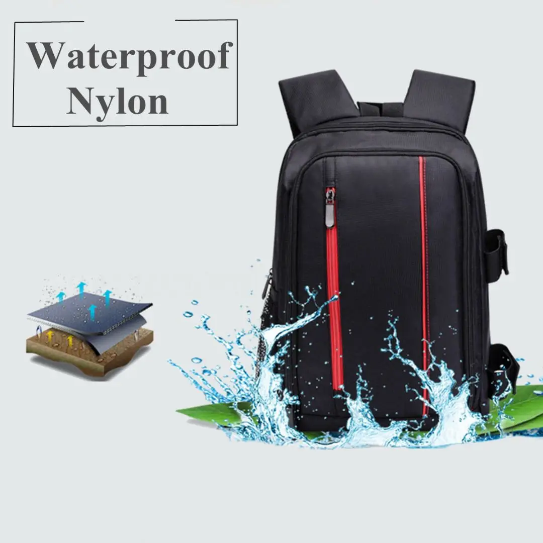 Upgrade Waterproof multi-functional Digital DSLR Camera Video Bag with Rain Cover SLR Camera Bag PE Padded for Photographer Upgrade Waterproof multi-functional Digital DSLR Camera Video Bag with Rain Cover SLR Camera Bag PE Padded for Photographer