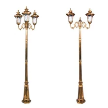 Ландшафтная лампа для освещения газона с колонной водонепроницаемый с 2 головками 3 светильник s дорожный светильник уличный фонарь