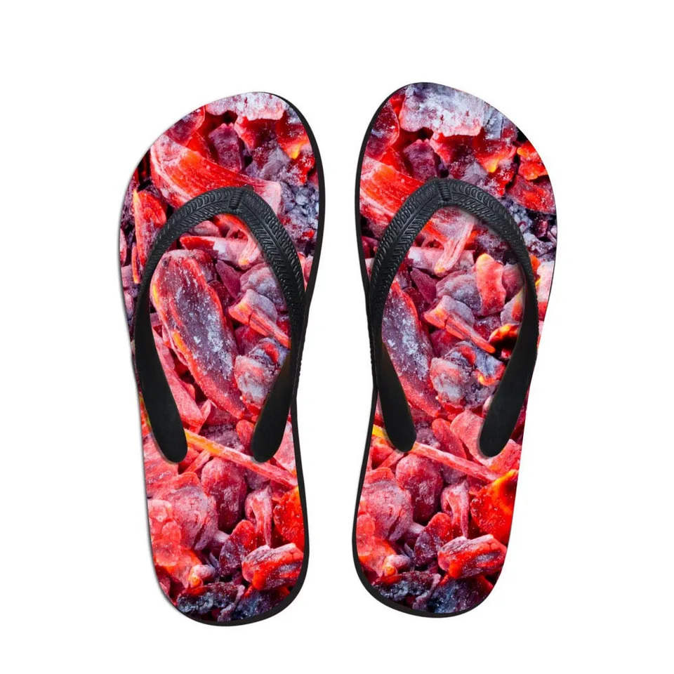 red flip flops ladies