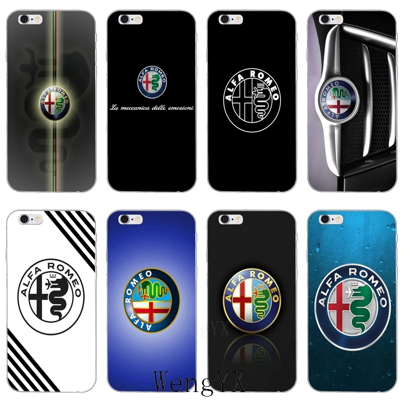 

Alfa Romeo Logo luxury car Soft phone case For Huawei Honor 4c 5c 5x 6x V10 Y5 Y6 Y7 II Mate 8 9 10 P8 P9 P10 Lite plus 2017