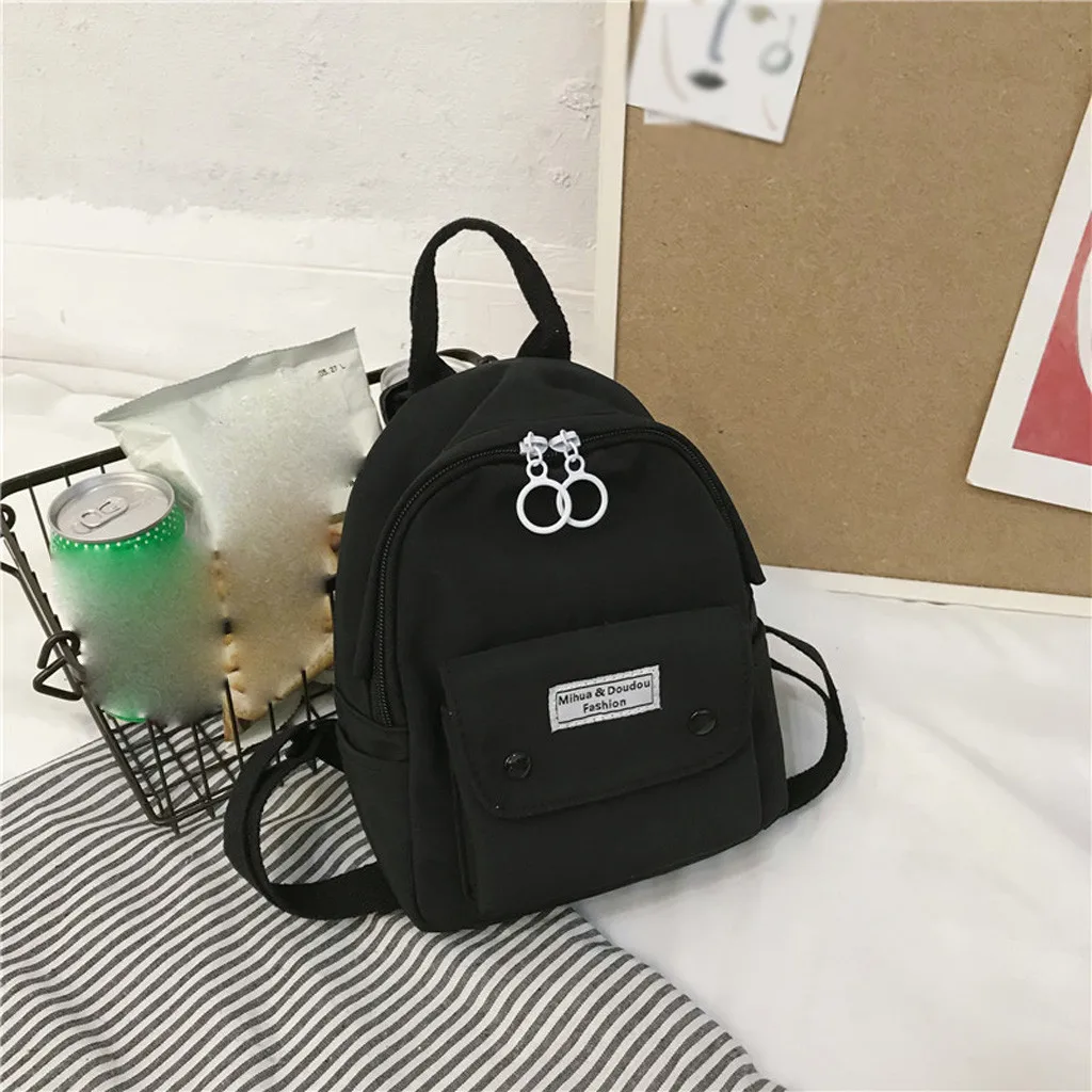 MOLAVE Backpack Women Fashion Zipper Travel Small Casual Light Shoulder Bag casual new backpack laptop 2019Jul15 | Багаж и сумки
