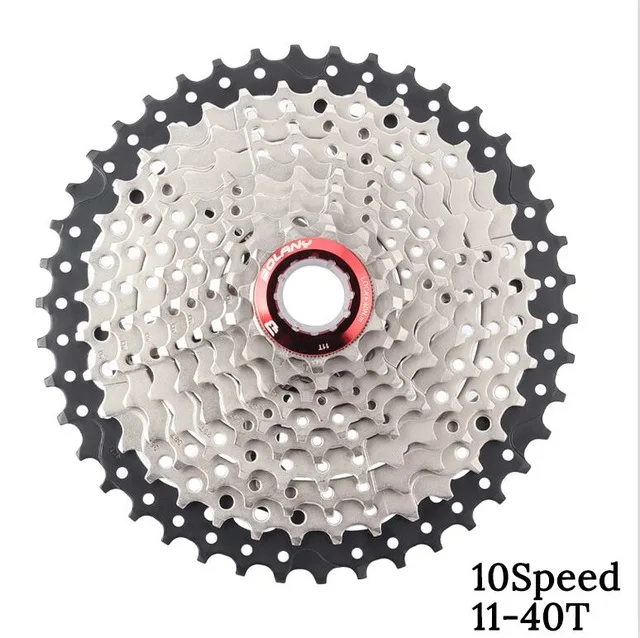 MTB велосипед freewheel 8 9 10 11 скорость 40 42 46 50 т маховик для Shinamo XT SLX Sram Горный велосипед Велоспорт кассеты аксессуары - Цвет: 10S Peed 11-40T