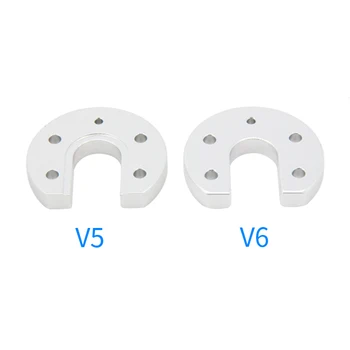 

3D Printer Accessories V5/6 Hot-End Round Fixed Aluminum Plate Sandblasting