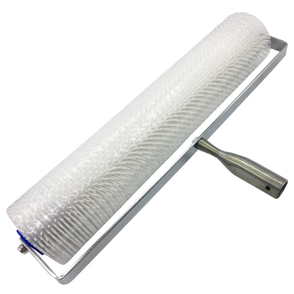 

Floor Roller Accessories Spiked Hand Tools Self Leveling Portable Compound Screed Cement Defoaming Home DIY Durable Aeration