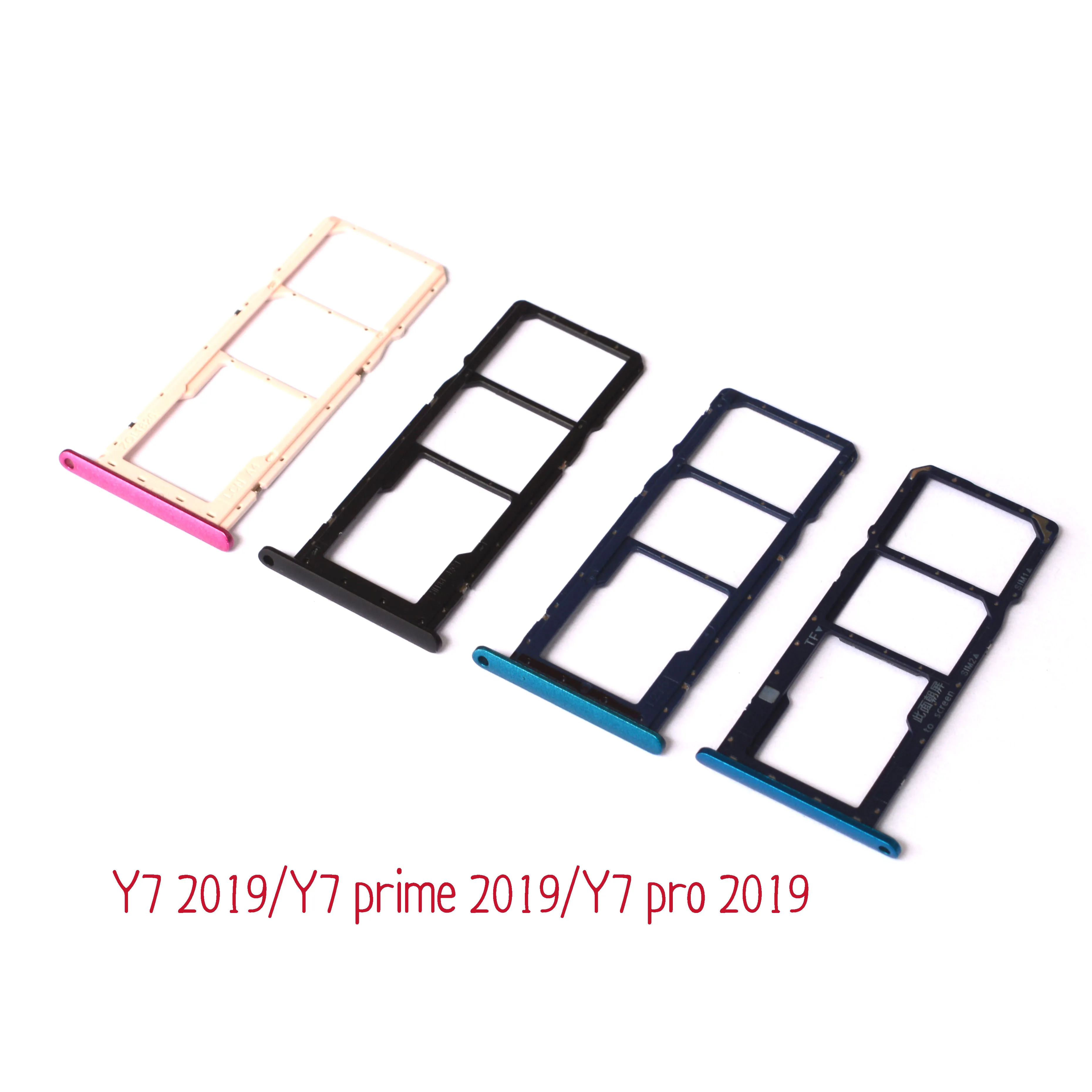 Для 6 26 &quotHuawei Y7 2019 prime pro 26&quot держатель SIM карты кардридер SD слот адаптер|Адаптеры