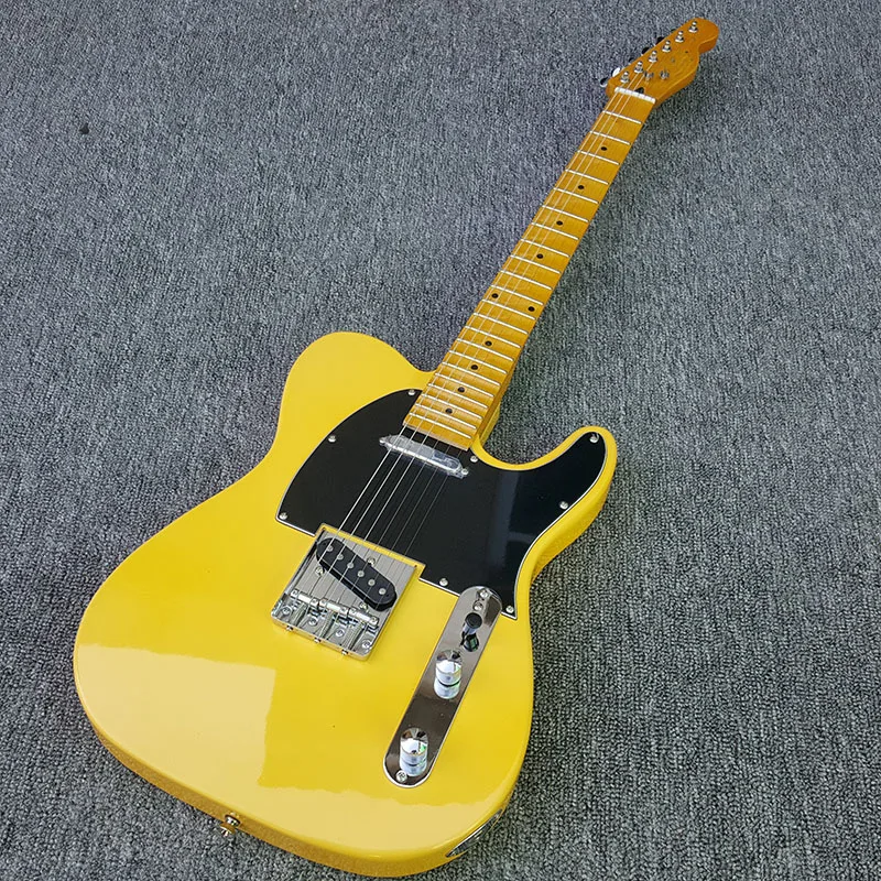 Scalloped fingerboard Electric guitar, basswood body with Maple