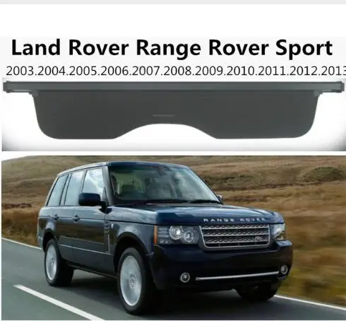 

High Qualit Car Rear Trunk Cargo Cover Security Shield Screen shade Fit For Land Rover Range Rover Sport 2003-2013