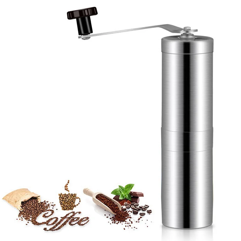 

Stainless Steel Coffee Grinders Manual Coffee Grinder Corn Coffee Machine Adjustable Coffee Mill Machine Portable Tools