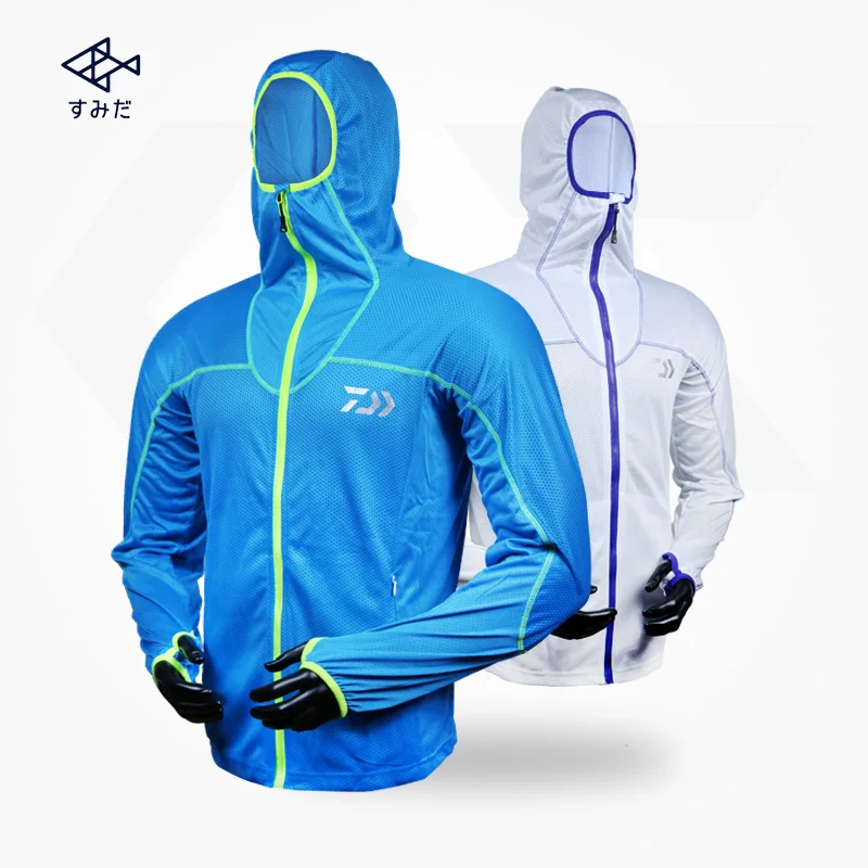 

2019 Summer Daiwa Fishing Shirt Sets Men Breathable Sun Uv Protection Outdoor Sportswear Suit Daiwa Fishing Shirt Fishing Pants