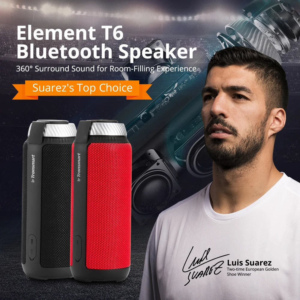 Bluetooth колонка Tronsmart Element T6 портативная 25 вт 360 стерео| |