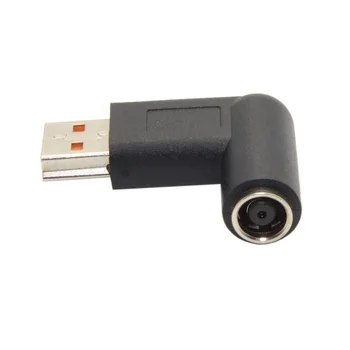 

Jimier 7.9*5.4mm DC Jack to Special USB Charger 90 Degree Angled Power Adapter for Lenovo Yoga3 PRO Yoga 3 4 11 Laptop