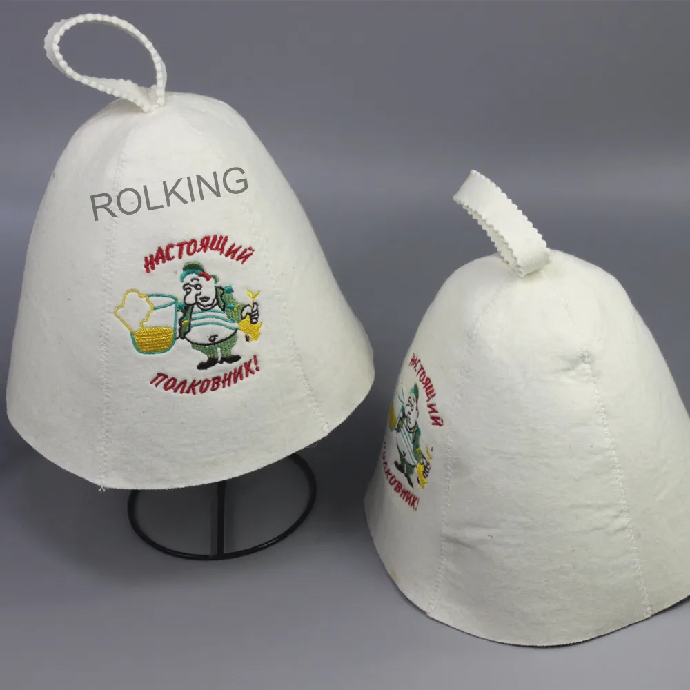 economic sauna felt hats(2PCS/packing)