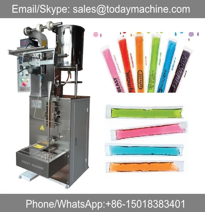 

Vertical Automatic juice stick /Popsicle liquid /Ice Lolly Packing Machine