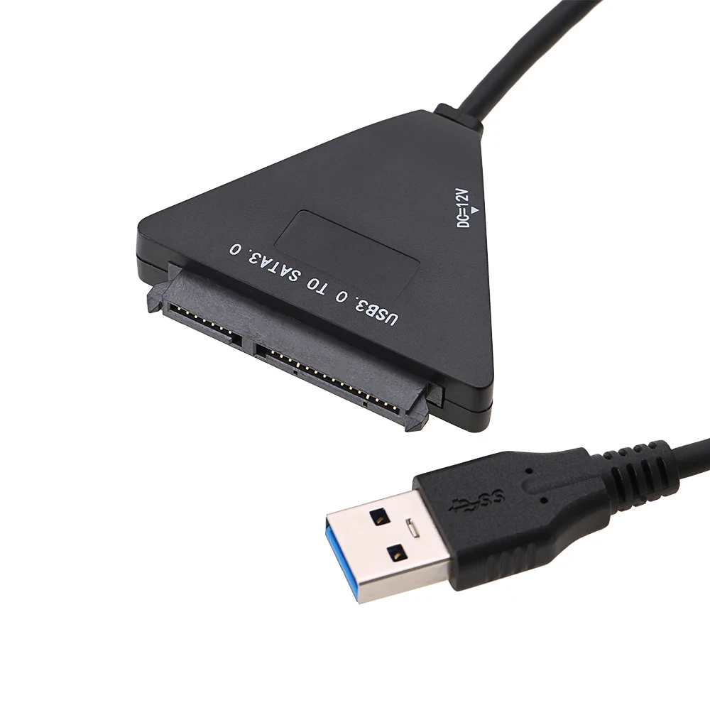 

USB 3.0 to External 2.5" 3.5" SATA III HDD SSD Hard Drive Converter Adapter Cable for Mac Win 8 OS
