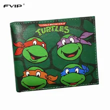 Черепашки Ниндзя милый мультяшный кошелек комикс кошелек кошельки для студентов с кредитной держатель для карт цена доллара