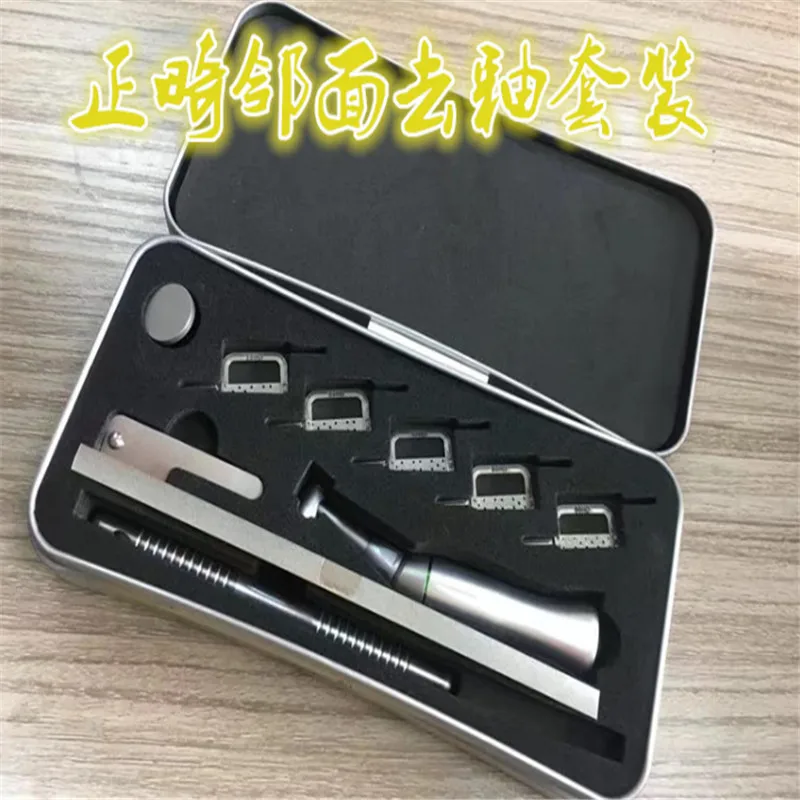 

A0075 Reciprocating IPR System 4:1 Reciprocating interproximal stripping contra angle 10 pcs automatic strips with manual handl