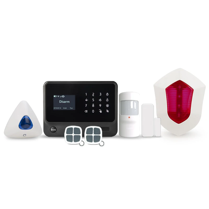New version GSM Wifi Alarm System Support Two Way Function GSM Alarm System Home