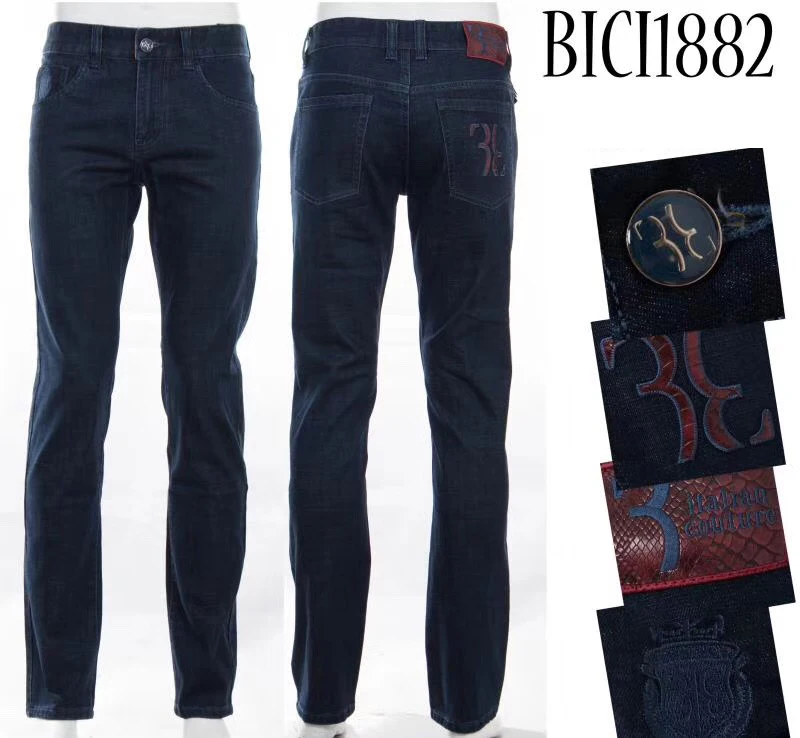 Billionaire Italian Couture brand men's jeans 2017 New Arrival fashion