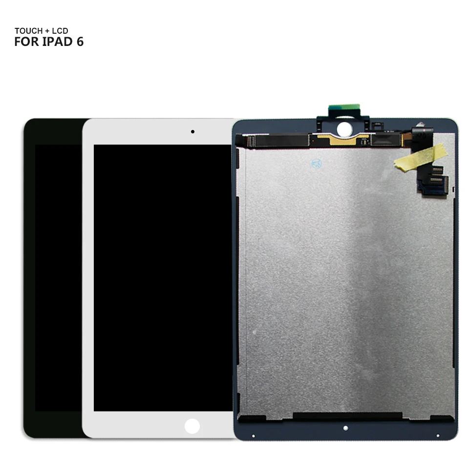 For ipad 6 LCD Display Screen Touch Panel Glass Assembly For iPad Air 2