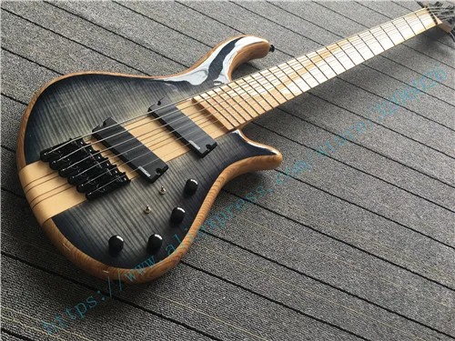 

custom order,6strings setius bass;7ply wenge neck/maple fretboard/ash body;active-passive switch ;custm logo on headstock;
