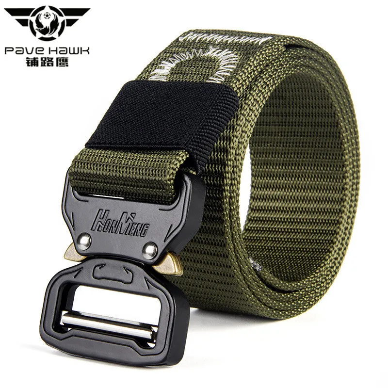 Casual Military Style SWAT Tactical Belt Men Army Combat Camouflage