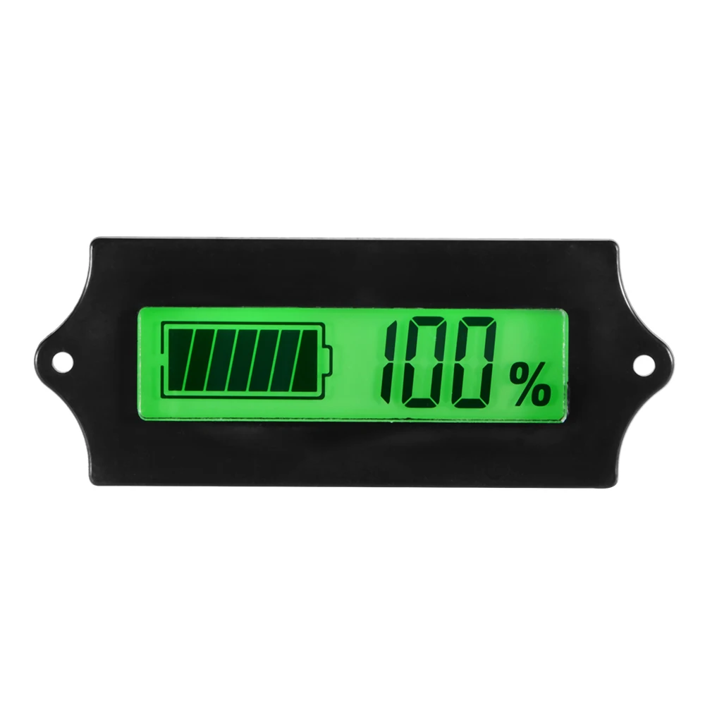 Battery indicator. Цифровой индикатор емкости свинцово-кислотного аккумулятора. DC 12-250v Tester LCD display. Индикатор заряда для 12в аккум. Цифровой. LCD Tester 12v DC.