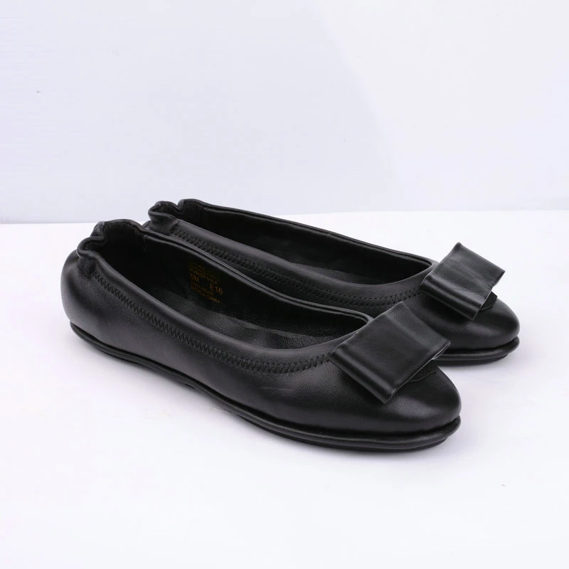 Casual Haute Bout Ummewalo Femmes Doux Véritable Ballerine Rond En Dames Chaussures Femme Ballet Appartements Cuir Qualiy Plat nYqYFzw8