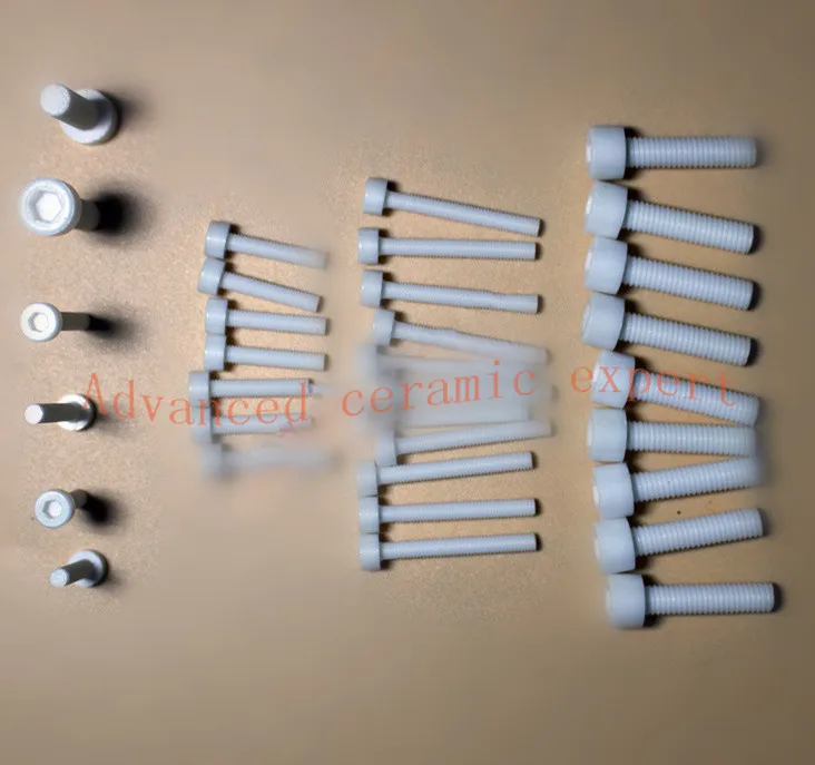 

Zirconia ceramic screw / antioxidant, high temperature resistant, acid base, high strength screw /M3*10.5