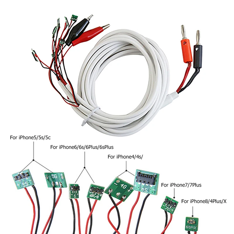 

1pcs Boot Test Line Repair Tools Boot Test Line Phone Service DC Power Supply Current Testing Cable Wire for iPhone 4-8X
