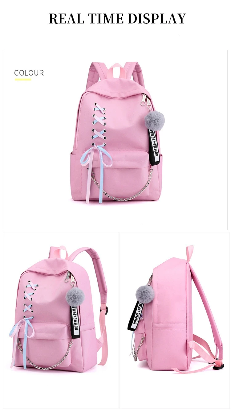Школьные рюкзаки для девочек с принтом, детский школьный рюкзак 4 шт./компл., детские школьные сумки, модные ортопедические рюкзаки для