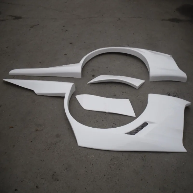 Voltex-Cyber-REAR-FENDER-Pair-with-addon-FRP-For-EVO-8-9-VC-Style-Glass-Fiber (1)_副本